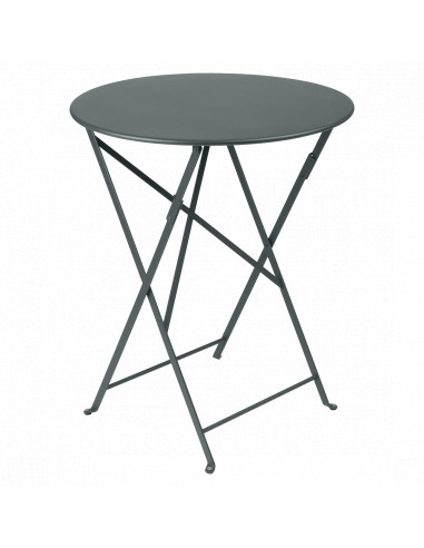 Table pliante Bistro gris orage - FERMOB Fermob Table de jardin