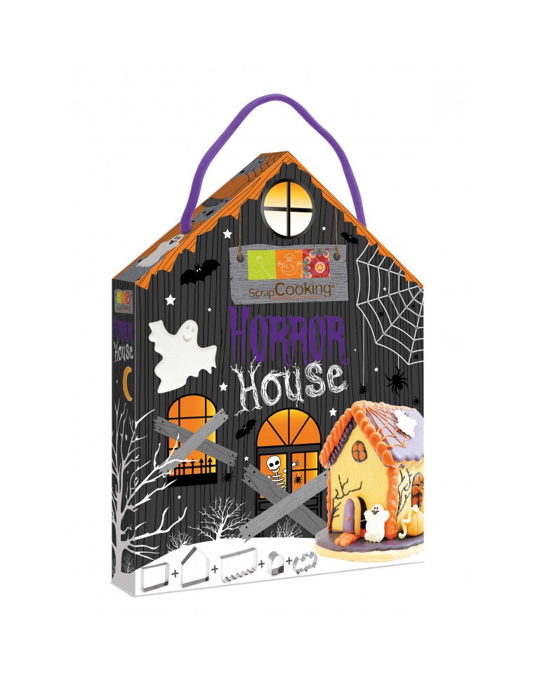 Kit découpoirs "Horror House" d'Halloween - ScrapCooking ScrapCooking Anniversaire et déco de fête