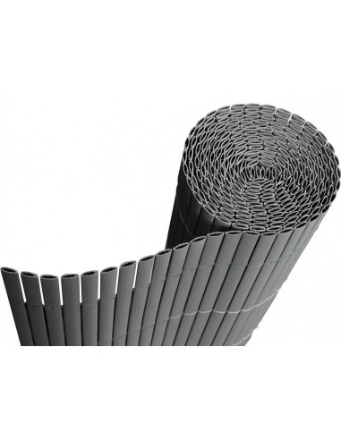 Canisse plastique double faces - L.3,00 x H.2,00 m - Gris Green Way NC Occultation, canisse et treillage