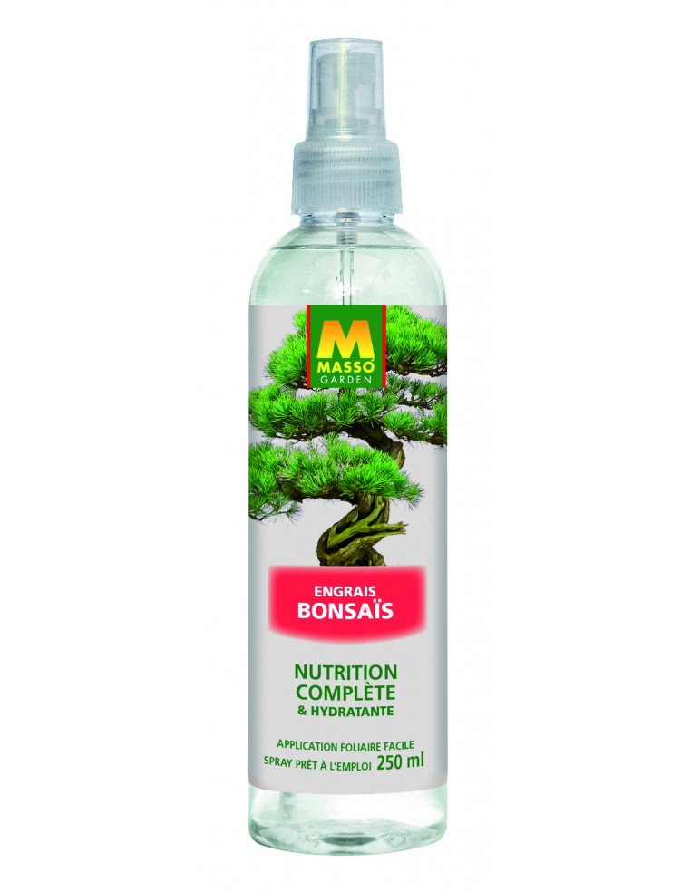 Engrais foliaire bonsaïs 250 ml Masso Garden Engrais spécifique