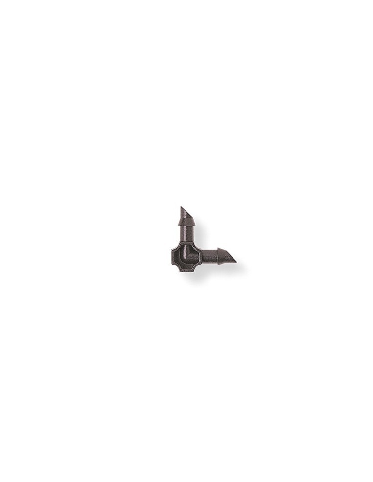 Coude pour Tuyau Ø4x6mm GF Goutte à goutte