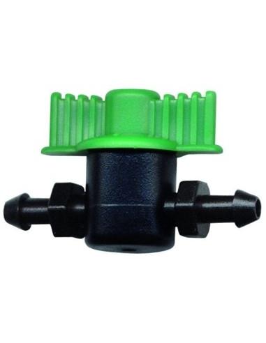Vannes d'arrêt Ø 6mm Aquaflow Goutte à goutte
