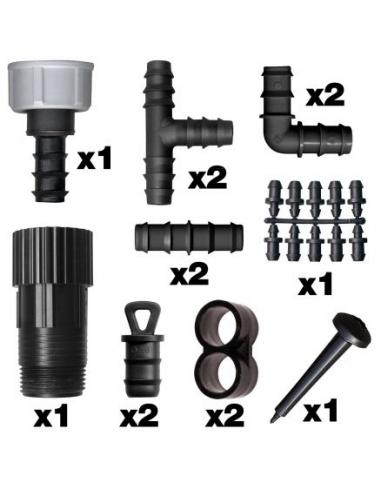 Kit Départ Ø16mm Aquaflow Goutte à goutte