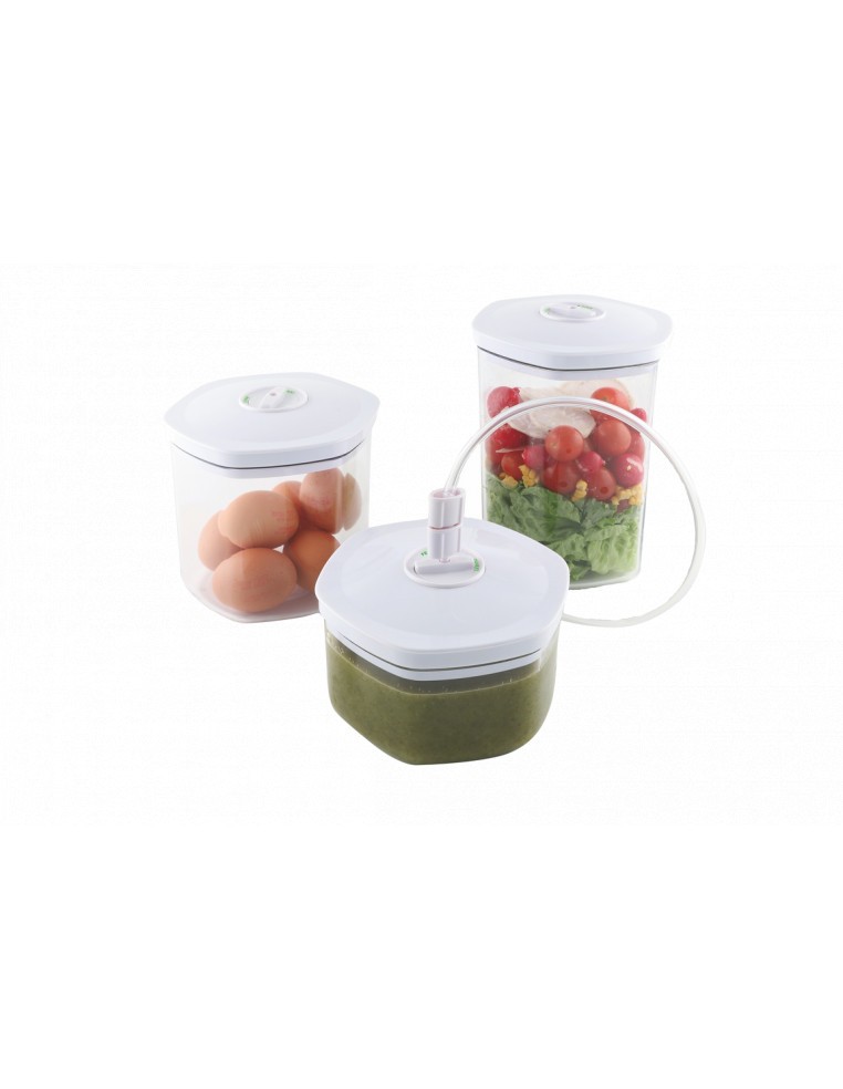 Lot de 3 boîtes sous vide  Ustensile pour plats salés