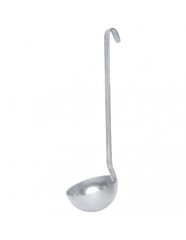 Louche aluminium Ø 14 cm  Ustensile pour plats salés