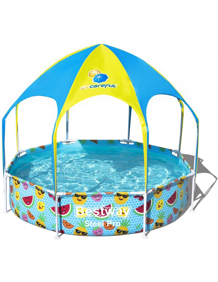 Piscine tubulaire - Ø 244 x H.38 cm - Bestway BestWay Piscine