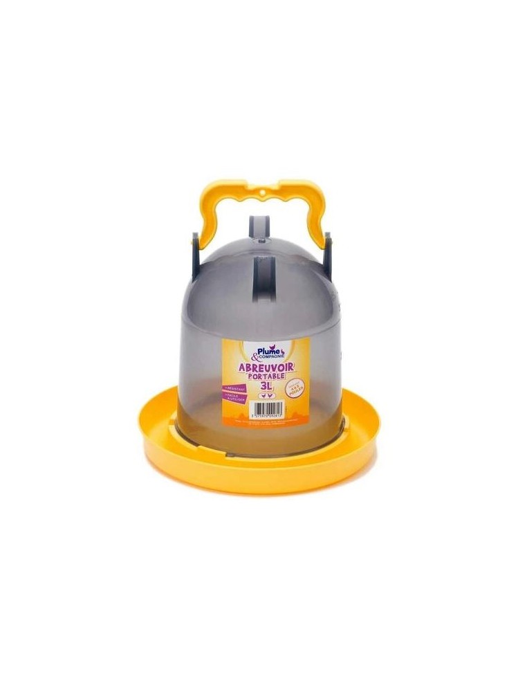 Abreuvoir portable - 3L Plume & Compagnie Abreuvoir