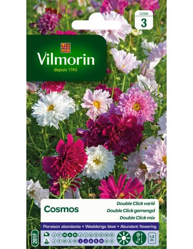 Cosmos double click varié Vilmorin Graines de plante fleurie