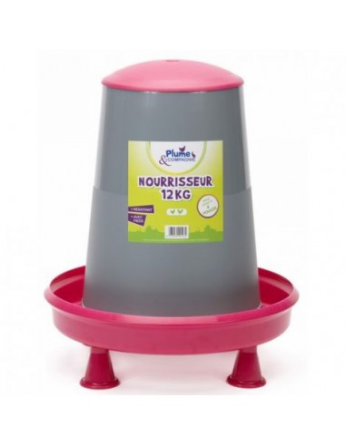 Nourrisseur sur pieds 12Kg - Plume & Compagnie Plume & Compagnie Mangeoire