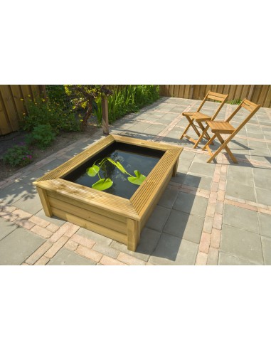 Habillage Bassin Quadro Wood I - Ubbink Ubbink Bassin préformé
