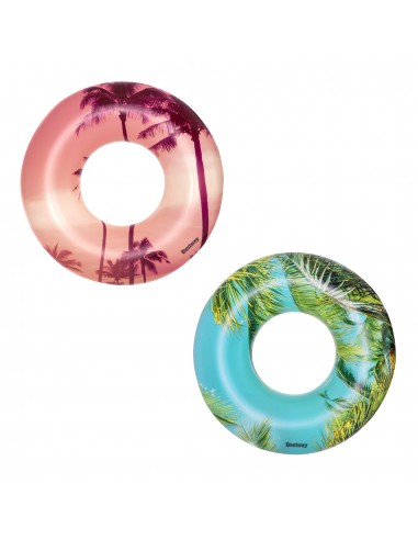 Bouée Ronde 119cm Tropical Sunset Assortie - Bestway BestWay Baignade et jeu de piscine