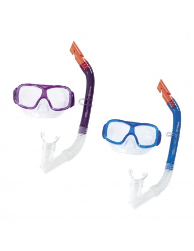 Set 2 Pièces Masque + Tuba Pike 7/13Ans - Bestway BestWay Baignade et jeu de piscine