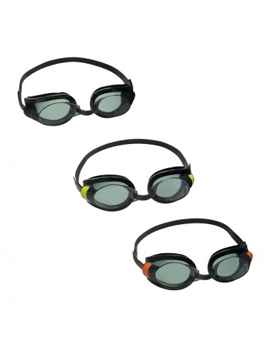 Lot de 3 Lunettes De Natation Focus Junior 7/13ANS - Bestway BestWay Baignade et jeu de piscine