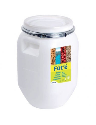 Fût multi-usages 25L Eda plastiques Bocaux et stérilisation