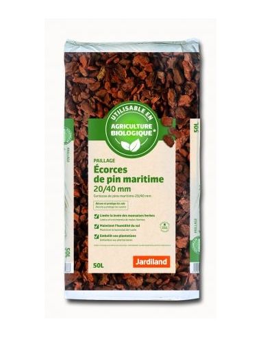 Ecorce de Pin premium Jardiland 20/40 50L Jardiland Paillage