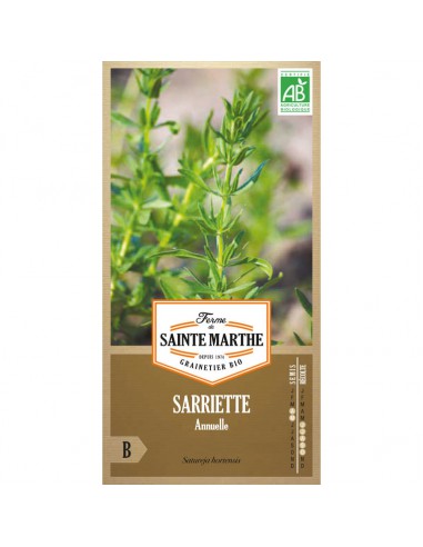 Graines de Sarriette Annuelle Bio - Sainte Marthe La Ferme Sainte Marthe Graines aromatiques
