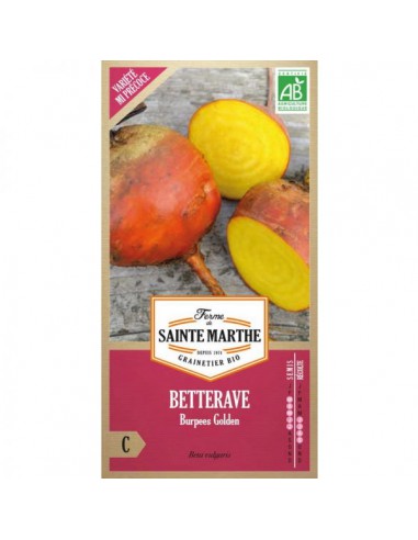 Betterave Burpees Golden Bio - Saint Marthe La Ferme Sainte Marthe Graines du potager