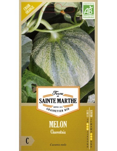 Graines de Melon Charentais Bio - Sainte Marthe La Ferme Sainte Marthe Graines du potager