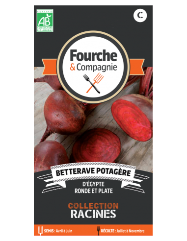 Betterave Potagère D'Egypte Bio - Fourche & Compagnie Fourche & Compagnie Graines du potager