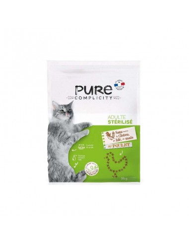 Croquette Chat Stérilisé Poulet 3Kg - Pure Complicity Pure Complicity Croquettes