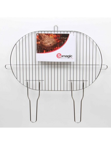 Grille de remplacement pour barbecue à charbon "Myconos" Somagic barbecue Barbecue