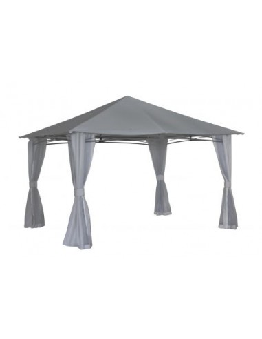 Tonnelle rideaux 4x3 m Jardiland Pergola, tonnelle, parasol et voile d'ombrage