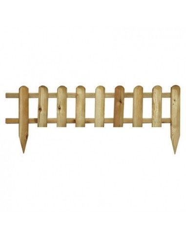 Bordure en bois Panorama L.114 x H.28/45 cm Forest Style Bordures