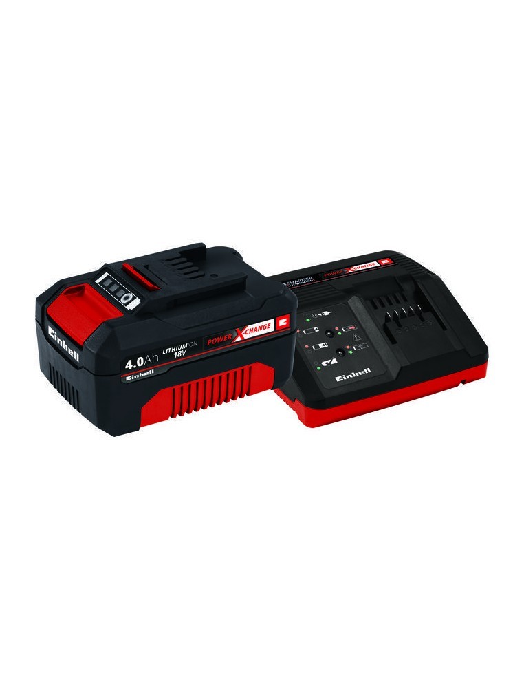 Chargeur de Batterie Power-X-Change + Batterie 4.0Ah - Einhell Einhell Accessoires et entretien