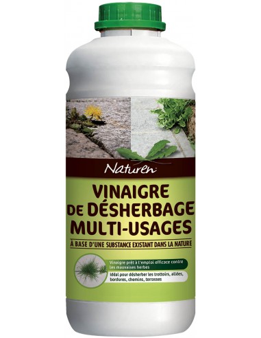 Vinaigre de Désherbage Multi-Usage 1 Litre - Naturen Naturen Désherbant naturel total