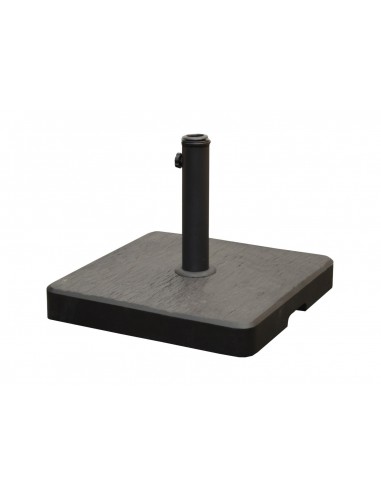 Pied de parasol carré en béton 20kg - Pro Loisirs Pro Loisirs Pied de parasol et dalle lestée