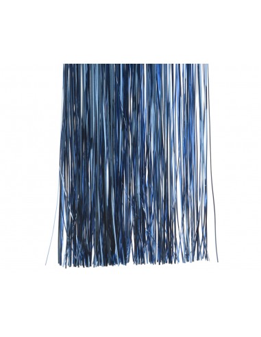 Lametta brillant Bleu nuit - 50 x 40  Décoration Noël Nature