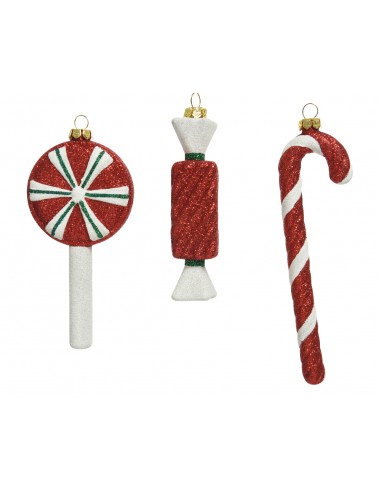 Suspension "Bonbon" au choix Kaemingk Décoration Noël Tradition