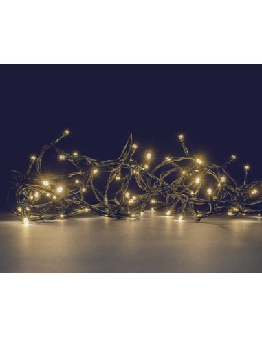 Guirlande Leds Solaire 20m Couleur Blanc Chaud - Blachère Illumination Blachère Illumination Eclairage