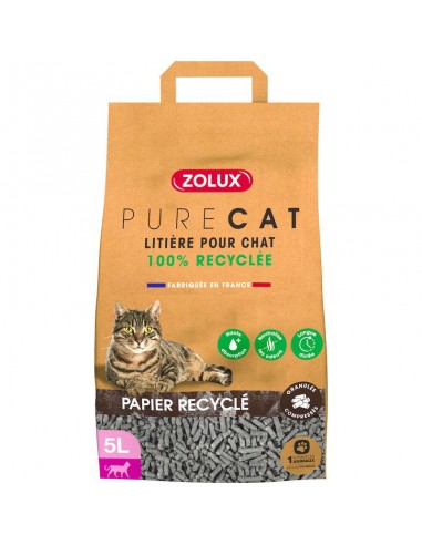 Litière 5L - Pure Cat Zolux Litières