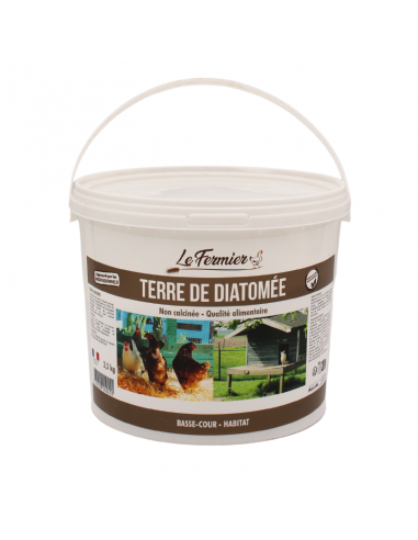 Terre de diatomée 2,5 Kg - Le Fermier Le Fermier Soin et entretien