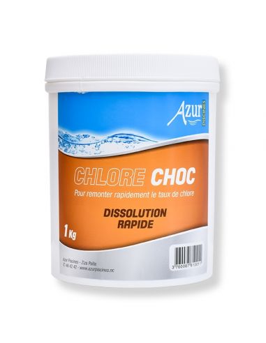 Chlore Choc 1kg - Azur Azur Piscine Produit d'entretien piscine