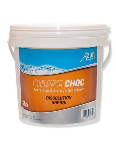 Chlore Choc 2kg - Azur Azur Piscine Produit d'entretien piscine