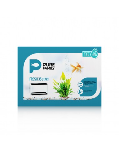 Aquarium Fresh 35 Start noir - Pure Family Pure Family Aquarium pour poisson d'eau froide