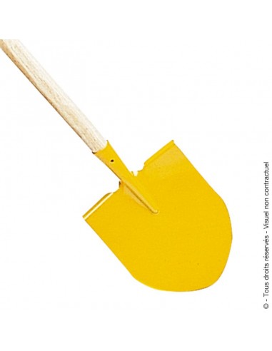 Pelle Ronde Enfant 75CM Jaune - Mermier Jardin Mermier Jardin Jardinage des enfants