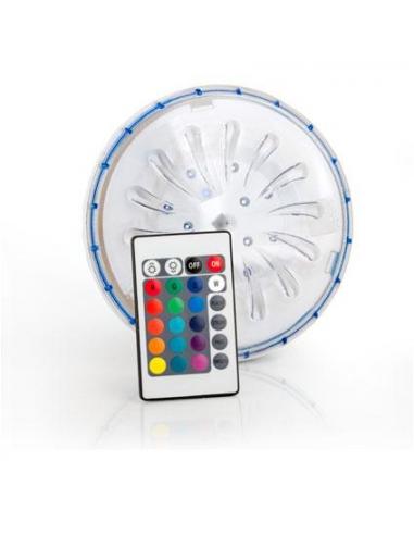 Projecteur LED couleur aimanté + télécommande - Gré Gré Accessoires Piscine Hors-Sol