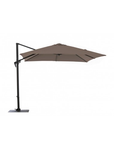 Parasol Déporté Roma 3 x 4 m Gris - Alizé  Les parasols