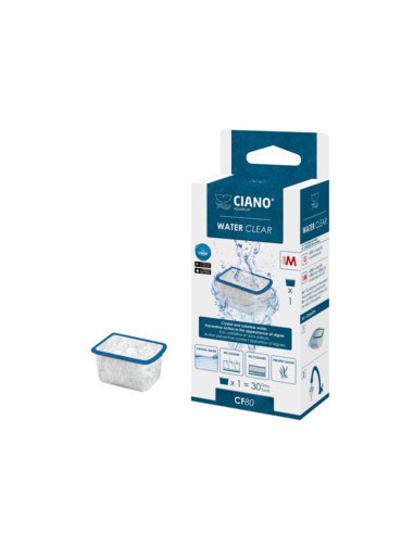 Cartouches Water Clear M x1 - Ciano Ciano Masse et mousse de filtration