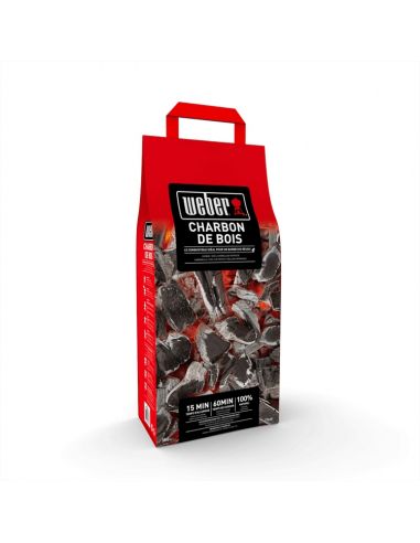 Charbon de bois Weber 5 kg Weber Charbons et allumes-feu