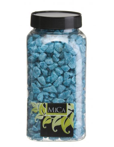 Gravier turquoise MICA Décoration et fleuristerie