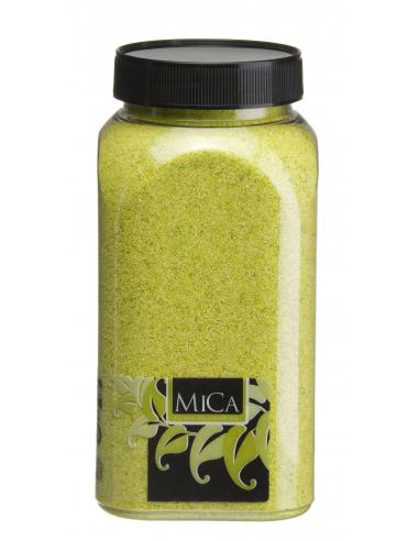 Sable vert clair MICA Décoration et fleuristerie