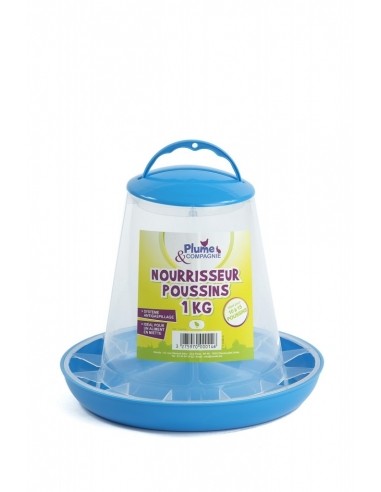 Nourrisseur économique poussin 1Kg Plume & Compagnie Mangeoire