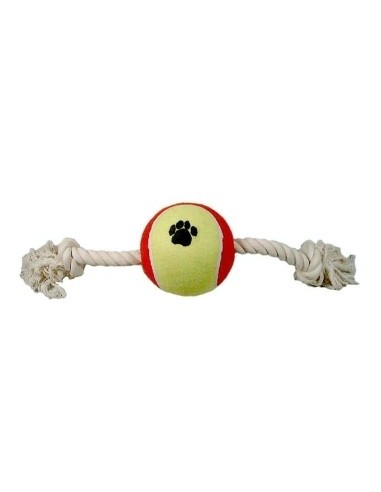 Jouet Corde + balle de tennis - L.21 cm Anka Corde et jeux d'exercice
