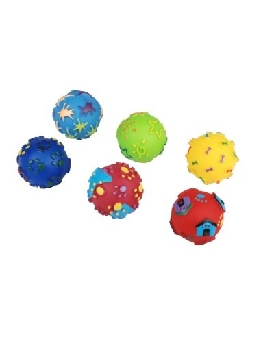 Mini balles en vinyle x6 Anka Corde et jeux d'exercice