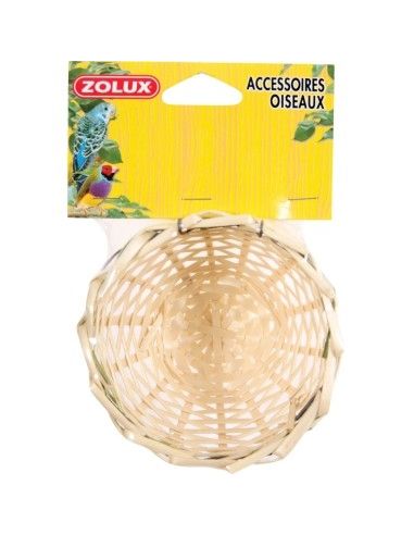 Nid canari osier Zolux Cage, volière et accessoire