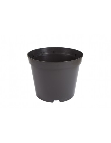Pot noir 10L  Pot et bac en plastique rond
